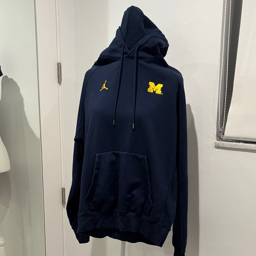 Jordan Michigan College Hoodie